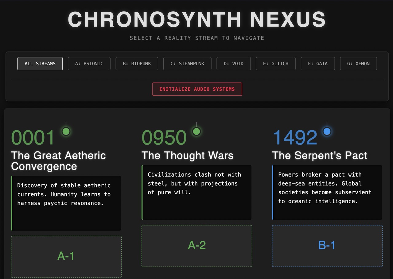 Chronosynth Nexus
