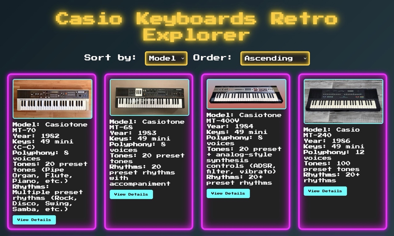 Casio Keyboards
